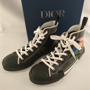 ディオール　ハイカットスニーカー　size 44　3SH118YQM　ブラック　メンズ　DIOR　古着　中古　◆3114/高洲店