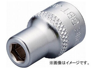 TONE ビットホルダーソケット 差込角9.5mm 二面幅寸法6.35mm 3BT(8109768)