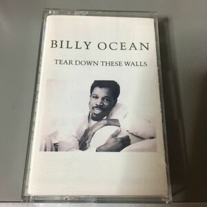 ビリー・オーシャン TEAR DOWN THESE WALLS 輸入盤カセットテープ