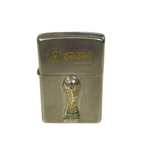 【中古品・動作未確認】 ZIPPO 2002 FIFA 日韓 ワールドカップ サッカー KOREA ジッポ 本体のみ L2-406RK