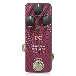 最落無し! One Control　CRANBERRY OVER DRIVE　/ a47050　人気のStrawberry Red Over Driveをローゲイン化！　1円