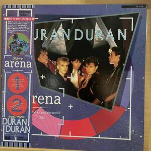 LP■New Wave/Duran Duran/Arena/EMI EMS-91095/Japan Press 84年Orig Booklet Obi 帯 美盤/デュラン・デュラン