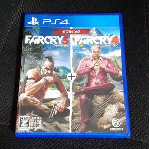 【送料4点まで230円】58【PS4】ファークライ3+4 ダブルパック【動作確認済】