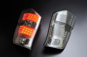 ★クリアワールド チューブLEDテール★ステップワゴンスパーダ RK5/RK6 前期/後期（Ｈ21/10～H27/3）全グレード★スモークレンズ (CTH-42)