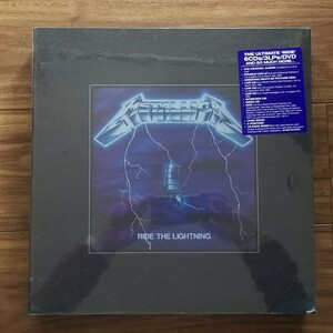 [新品・未開封]メタリカ/RIDE THE LIGHTNING [4LP+6CD+DVD+BOOK] (2016 リマスター仕様・ ピクチャーディスク)輸入盤