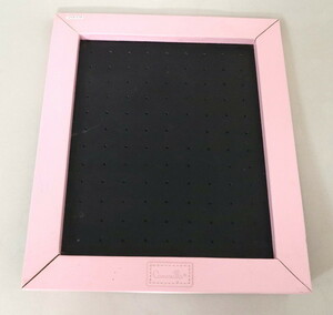 ＊訳あり 新品 カモミーラ Camomilla ジュエリーケース ピアスケース 卓上型 サイズ(31.5×26.5) ピンク OTR379