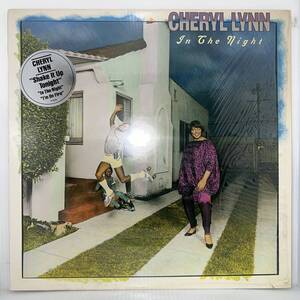 Funk Soul LP - Cheryl Lynn - In The Night - Columbia - VG+ - シュリンク付