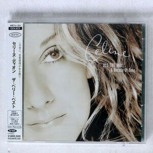 CELINE/ALL THE WAY... A DECADE OF SONG/EPIC ESCA8070 CD □