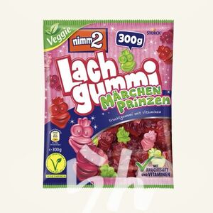 Lachgummi【日本未販売】Marchenprinzen 300g 大容量　ドイツグミ ビタミン