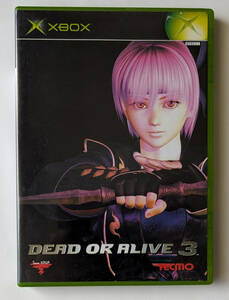 デッド・オア・アライブ3 DEAD OR ALIVE 3 ★ XBOX / XBOX ONE / SERIES X