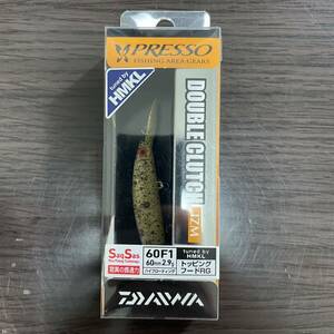 ダイワ ダブルクラッチ60F1 tuned by HMKL トッピングフードRG ハンクル エリア トラウト ミノーイングDOUBLE CLUTCHプレッソ PRESSO DAIWA