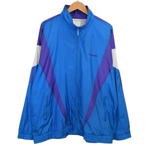 アディダス adidas ナイロン トラック ジャケット 80-90Sヴィンテージ 商品番号:8066000255989