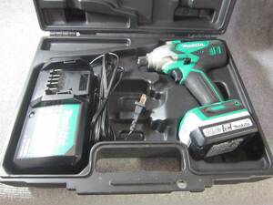 (5276) makita マキタ 充電式インパクトドライバ M695DS 14.4V 1.5Ah