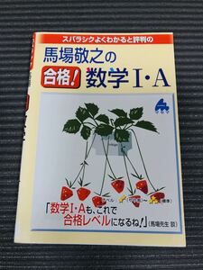 「スバラシクよくわかると評判の馬場敬之の合格!数学1・A」 馬場敬之