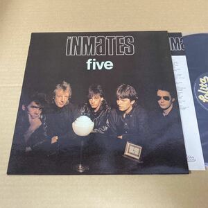 ★ THE INMATES / Five ★ フランス盤 ★オリジナル ★コーティングジャケット ★