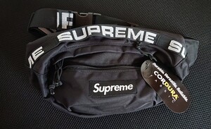 新品 未使用 ウエストバッグ 18SS Supreme 黒 ウエストバック Waist Bag Black CORDURA 国内正規品