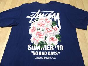 ■STUSSY■ステューシー■半袖■ロゴバックプリント■Tシャツ■NL365