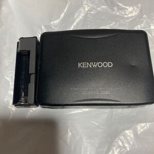 KENWOOD ケンウッド ポータブルカセットプレーヤー ブラック cp q5 ジャンク　送料無料