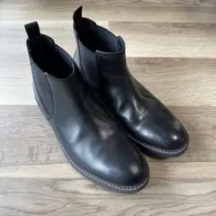 希少★Clarks クラークス 本革 レザーブーツ サイドゴアブーツ 25