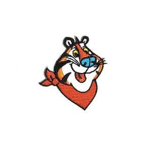 ミニワッペン Tony the Tiger ミニトニーザタイガー (4.5x4.3cm) [MW162] 手芸 パッチワーク アメ雑 アメリカン雑貨