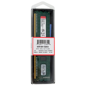 【ゆうパケット対応】Kingston製 KVR16N11S8H/4 DDR3 PC3-12800 4GB [管理:1000027130]