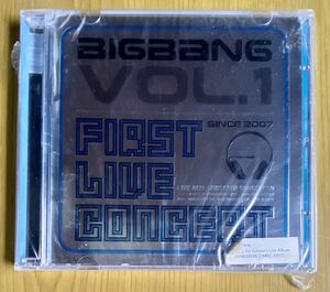 ◆未開封 BIGBANG『BIGBANG VOL.1 FIRST LIVE CONCERT』CD　