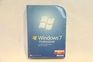 Microsoft Windows 7 Professional Service Pack 1 適用済み 32bit 64bit 未開封品★089