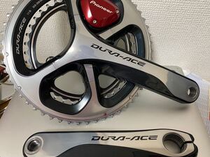 シマノ デュラエース FC-9000 DURA-ACE 170mm 53/39 2x11s PIONEER パワーメーター右計測