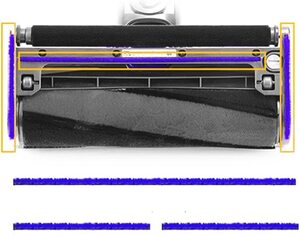 クリーナーヘッド用 フェルト セット ダイソン V6 V7 V8 V10 V11