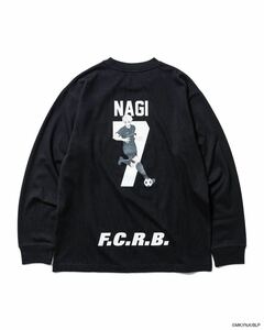 L 新品 送料無料 FCRB 24AW BLUE LOCK L/S TEE BLACK NAGI 缶バッジ SOPH SOPHNET F.C.R.B. ブリストル BRISTOL F.C.Real Bristol ロンT