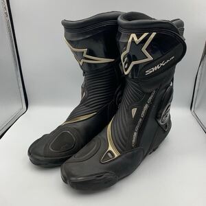 L196 alpinestars アルパインスターズ SMX PLUS メンズブーツ レーシングブーツ バイカーブーツ US11.5 30cm ブラック　