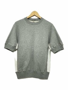 SCYE BASICS◆半袖カットソー/36/コットン/GRY/無地/MPT-630