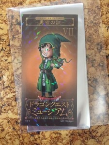 非売品■ステッカー■ドラクエ ドラゴンクエストミュージアム 勇者の証 ドラゴンクエストⅦ■限定