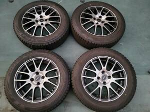 ■2021年製■175/65R15 ブリヂストン・ブリザックVRX2 + トップランM7 15X5.5J 4X100 IS:42 ハブ径73㎜■