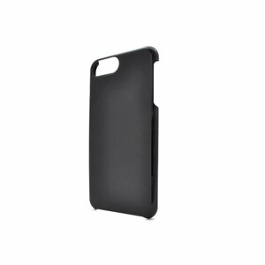 iPhone 8 Plus/7 Plus/6S Plus/6 Plus(兼用) ケース カバー 無地 プラスチック アイフォーン6Sプラス ハードタイプ ビジネス ブラック 黒色