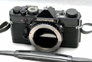 OLYMPUS オリンパス 人気の高級一眼レフカメラOM-1（黒）ボディ 希少な作動品