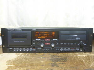 TASCAM　　CC-222SL 業務用CDカセットレコーダー　タスカム