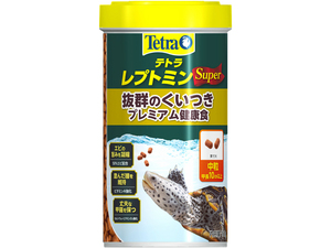 ●　レプトミンスーパー中粒160g　テトラ(Tetra)　水棲カメ用浮上性フード　新品　消費税0円　●