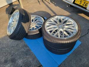 225/35R20 235/35R20 クラウンなどに 8J 9J 中古 4本