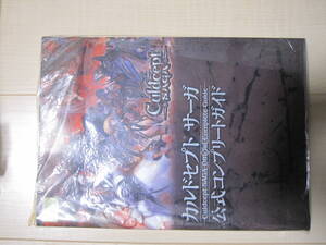 カルドセプトサーガ公式コンプリートガイド　攻略本　中古品！