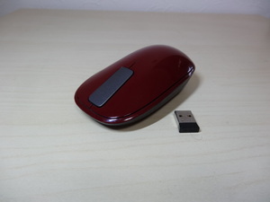 [送料無料 即決] Microsoft Explorer Touch Mouse ワイヤレスマウス Model 1490 USED