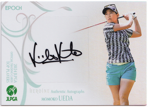 【上田桃子/10/10枚限定】2024 EPOCH JLPGA 女子プロゴルフ TOP PLAYERS HEROINE SP版 直筆サイン 10/10