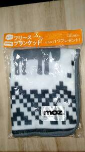 [m14176y z] moz フリースブランケット