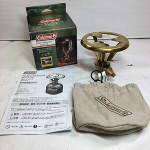 ★動作良好★Coleman コールマン Parthenon stove パルテノン ストーブ LPガス★model 205286★シングルバーナー★