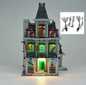 MOC LEGO レゴ 10228 互換 モンスター・ファイター 幽霊屋敷 LED ライト キット DL038