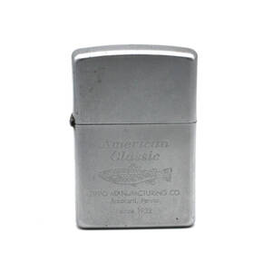 ZIPPO ジッポ AMERICAN CLASSIC ニジマス オイルライター 2002年製