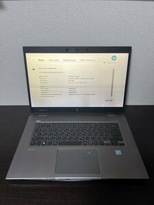 HP ZBook studio G5 CPU Intel Core……‥ i7-8750H CPU2.20GHz メモリ 8GB 