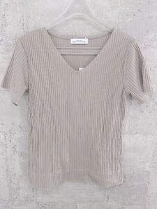 ◇ UNITED ARROWS　green label relaxing　 半袖 カットソー サイズ ベージュ レディース