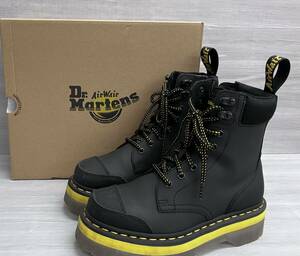 Dr.Martens ドクターマーチン レースアップブーツ ワークブーツ tarik zip 8タイブーツ aw006 kv05y ブラック