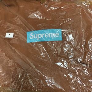 XL 国内正規 新品未使用　Supreme 17AW Box Logo Hooded Sweatshirt ボックスロゴ スウェット パーカー シュプリーム 茶色　brown